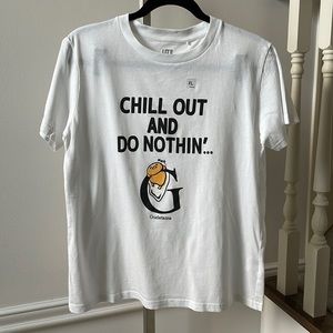 Uniqlo x Sanrio Gudetama Chill short sleeve graphic tee sz XL